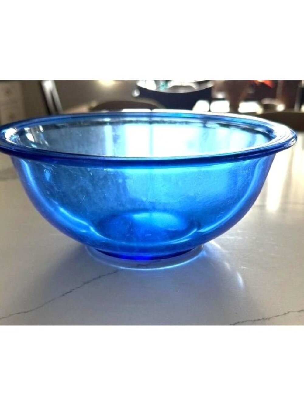 Vintage 1-1/2 Quart PYREX Originals Cobalt Blue Glass Mixing Bowl, retro